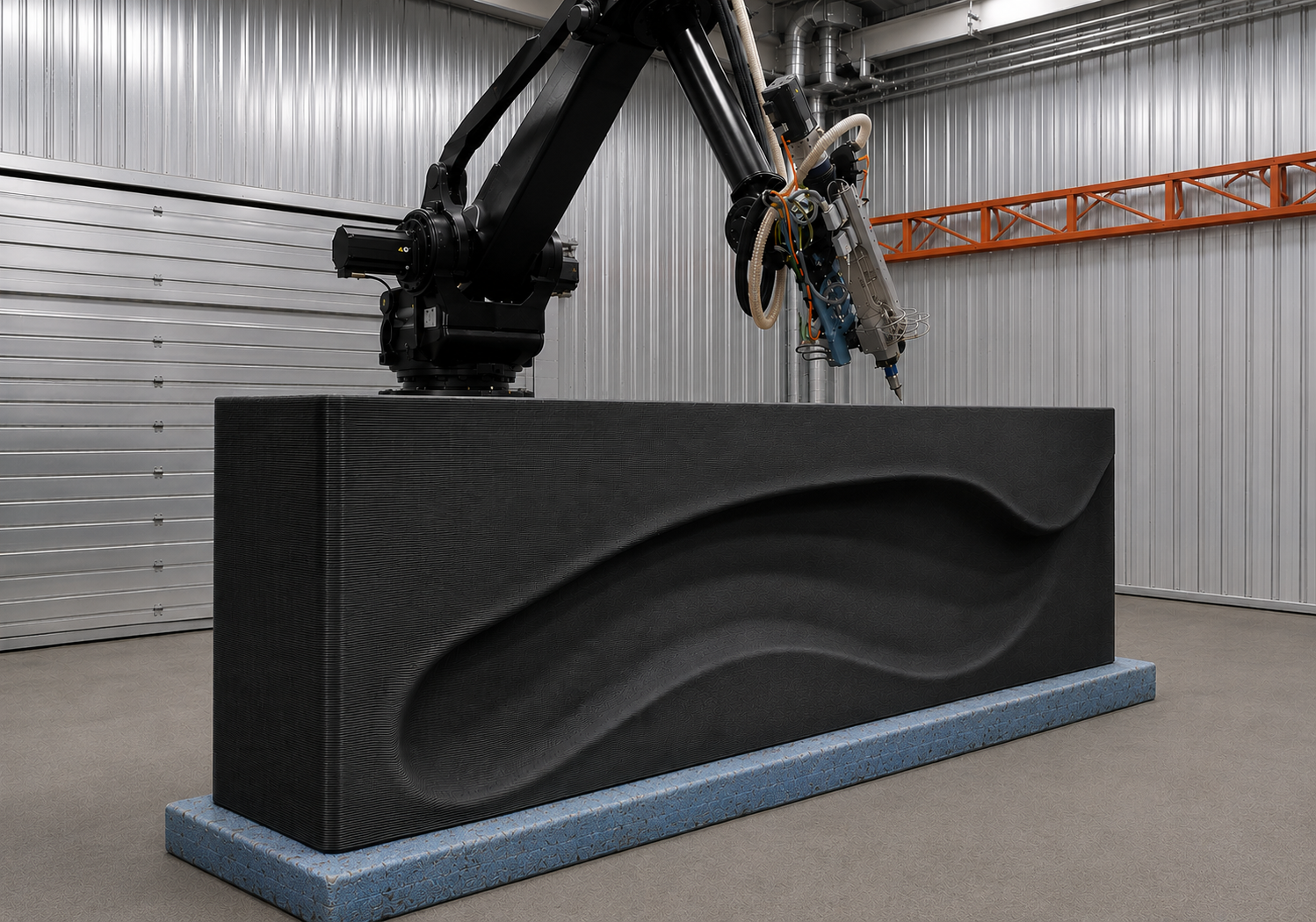 Aerospace mould production with LFAM